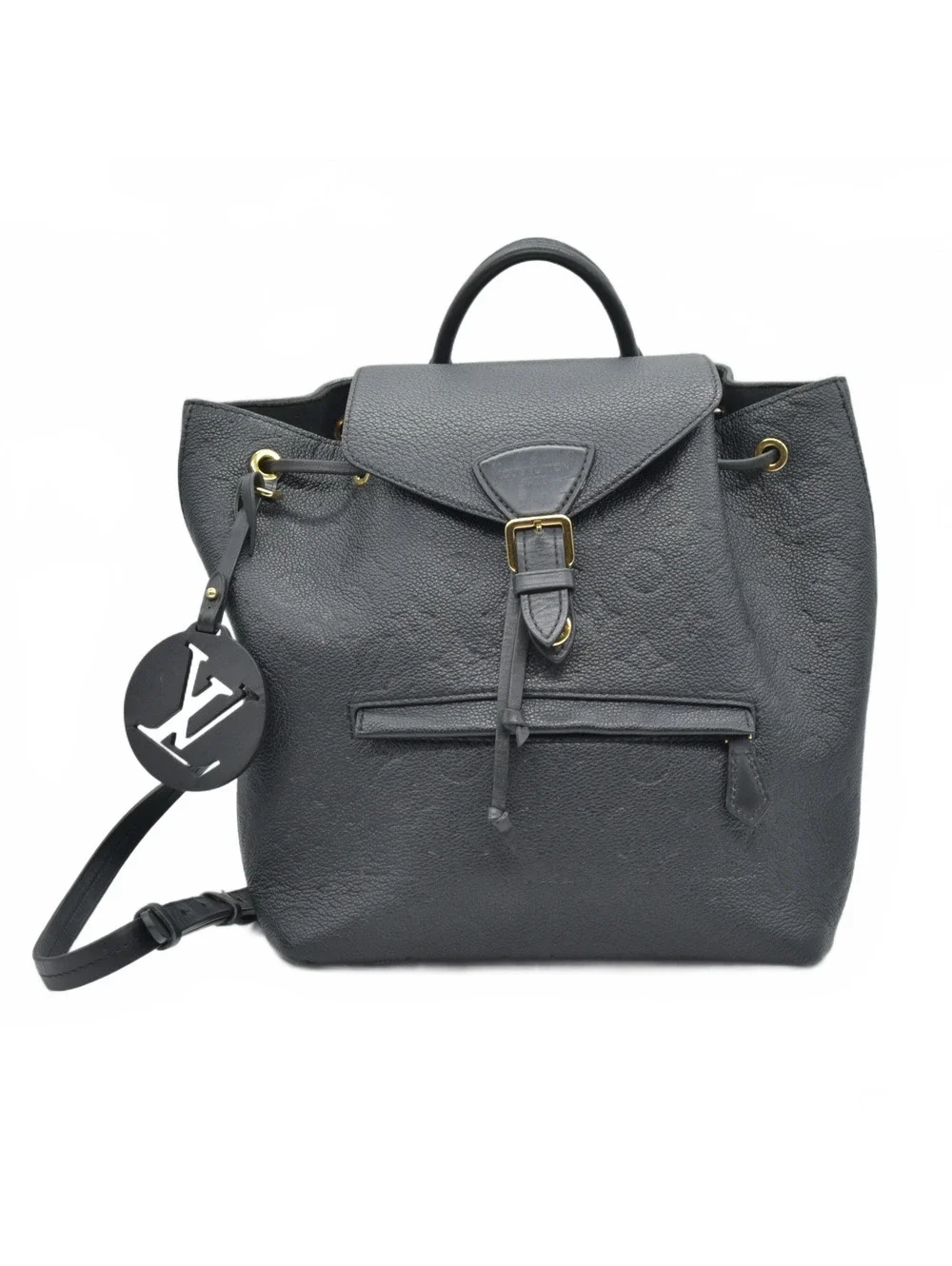 Louis Vuitton Black Montsouris Empreinte Noir Black 2020